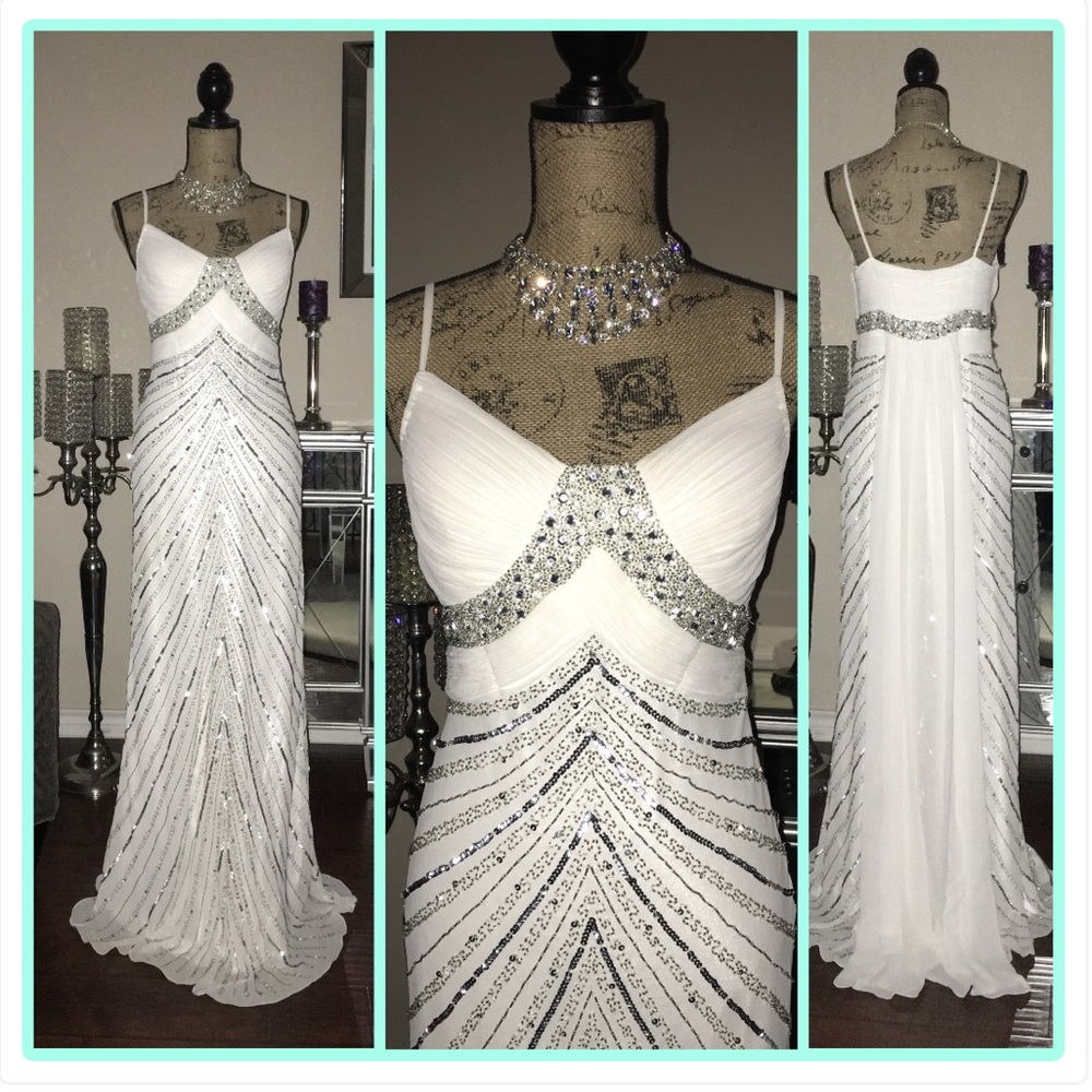 Beautiful prom or wedding dress